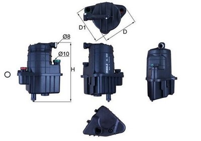 Filtre à carburant KNECHT KL 598
