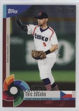 2023 Topps World Baseball Classic Global Stars Dark Red /150 Eric Sogard #20 0wq