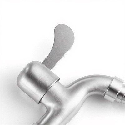 304 SS Verlängerter Wasserhahn mit Messingkern 25/30CM für Badinstallation