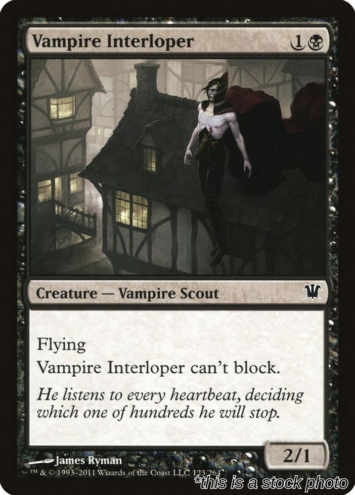 Vampire Interloper Innistrad #123