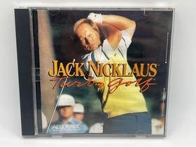 Jack Nicklaus Turbo Golf Turbo Grafx Game - Case, Manual, Hu Card
