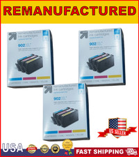 up up - Reman ink Color Cyan, Magenta, Yellow 902XL Ink Cartridges  3 PACK