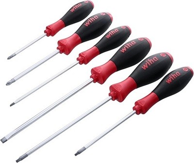 Wiha 30291 6 Piece Softfinish Screwdriver Set