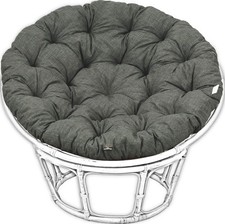 Cuscino seduta Papasan rattan cuscino appoggio per poltrona sospesa uovo...