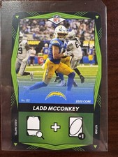 2025 Uno Elite Green - #122 Ladd McConkey - Los Angeles Chargers