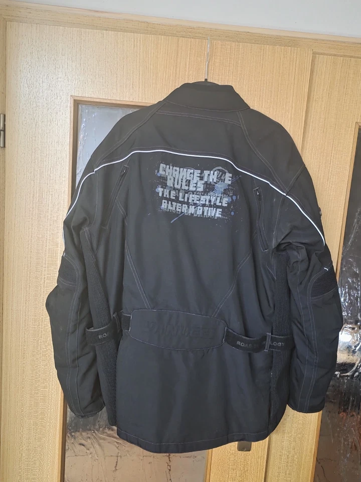 VANUCCI Herren Motorradjacke m.Protektoren Gr.66 Schwarz - Bild 2 von 4