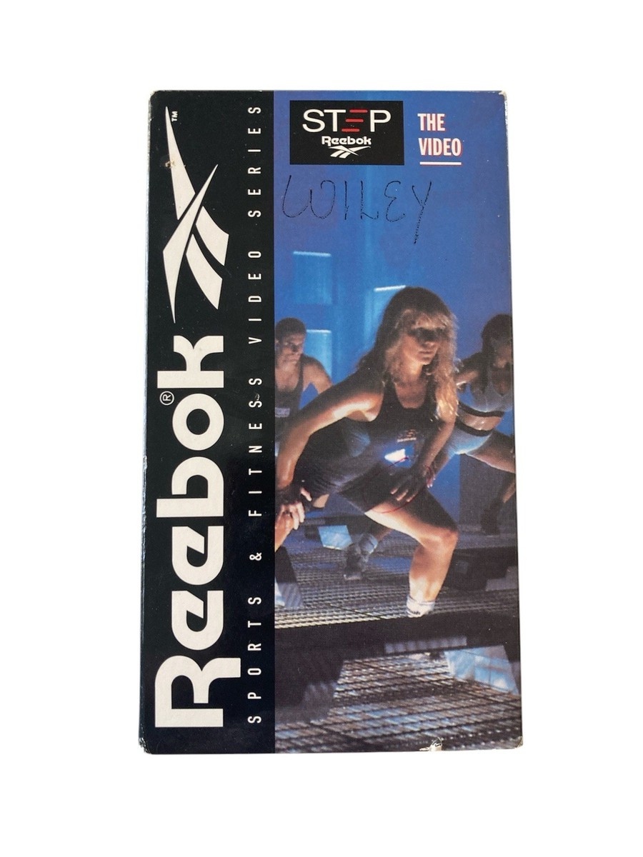 Step Reebok The Video VHS 1994 Step Workout Gin Miller Sports