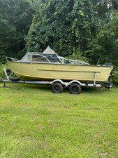 1972 Starcraft Cheiftain 21' Cuddy w/Trailer  Outboard Mercury -Connecticut