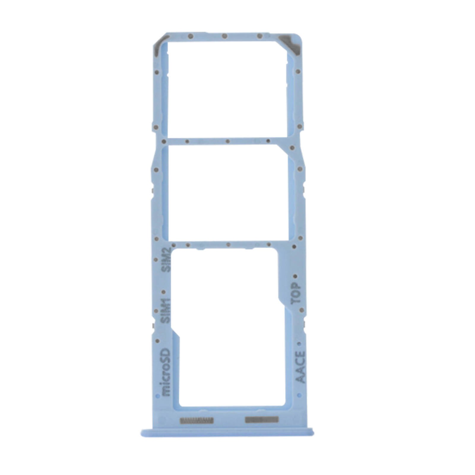 Tiroir SIM pour Galaxy A13 4G bleu clair - Pièce de rechange pour carte Nano SIM et Micro SD