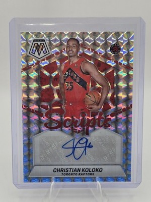 2023-24 Panini Mosaic - Scripts Christian Koloko #MS-KOL (AU)