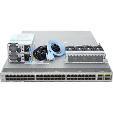 Cisco Nexus N3K-C3064TQ-10GT 48P 10GbE RJ45 4P 40GbE QSFP Switch