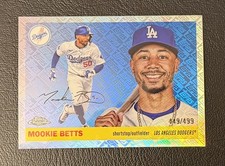 2025 Topps Chrome Platinum Mookie Betts /499 Topps Refractor