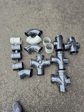 15no 4" Marley Soil Fittings Pushfit And Solvent Weld