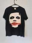 Dark Knight Trilogy Heath Ledger Joker Tee Men's Small Rare Vintage DC Comicbook