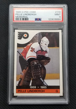 1985-86 O-PEE-CHEE hockey #110 Pelle Lindbergh PSA 9 MINT