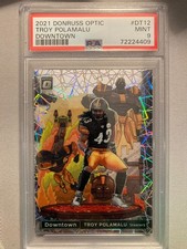 2021 Panini Donruss Optic Troy Polamalu Downtown MINT 9 #DT-12
