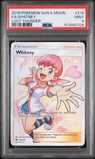 Pokemon Whitney 214/214 Full Art SM Lost Thunder PSA 9 MINT on eBay