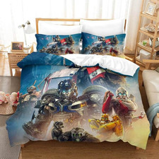 Transformers Rise Of The Beasts Print Duvet Covers Set 4pcs