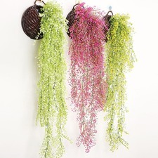 Decorative Plastic Willow Vine Wall Hanging for Indoor and Outdoor Use