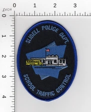 SLIDELL ( SCHOOL TRAFFIC CONTROL ) ^^^ LOUISIANA COLLECTIBLE POLICE PATCH