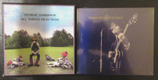 GEORGE HARRISON 2 CD LOT ALL THINGS MUST LIKE NEW CONCERT FOR GEORGE NEW SEALED!