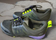 Timberland PRO Radius Composite Safety Toe (Black/Purple/Hi-Viz) Womens Shoe 8M