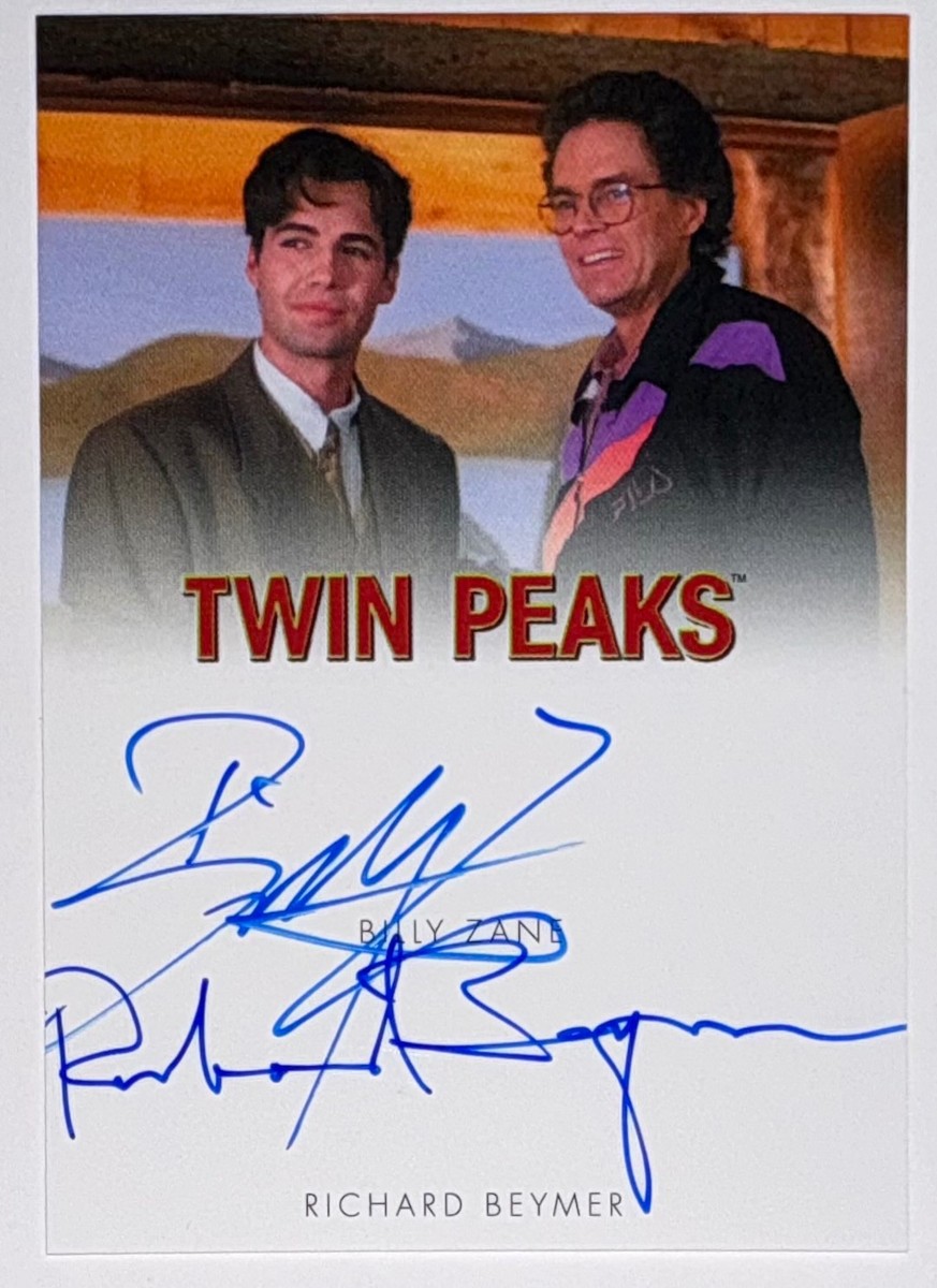 LYNK DUSK & DAWN DVD特典 William サイン 2025 Rittenhouse Twin Peaks Log Lady Billy Zane Richard Beymer