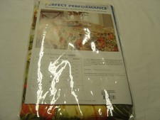 NWOT Living Quarters Perfect Performance Microfiber 60 x 84" OVAL TABLECLOTH