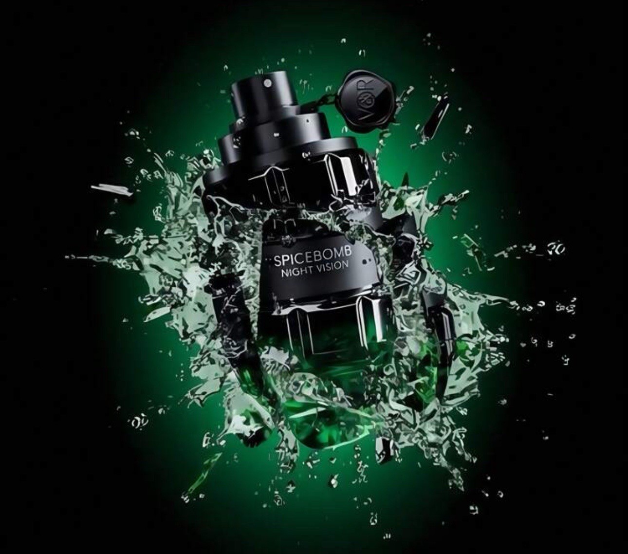 Spice Bomb Night Vision Eau De Toilette Spray For Man 3.04 Oz Bold Fresh