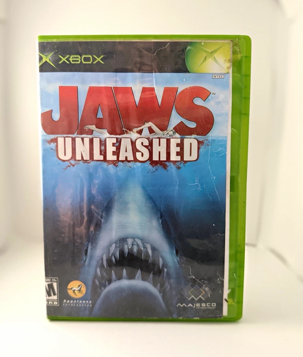 Microsoft Xbox M Mature Rated Jaws Unleashed Video Games for sale