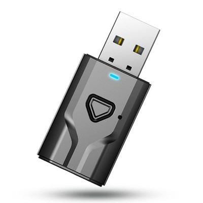 NETVIP Bluetooth 5.0 2-in-1 Transmitter and Receiver, Low Latency USB Small