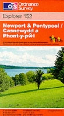 Newport and Pontypool: Sheet 152 (Explorer Maps), Ordnance Survey, Used; Good Bo