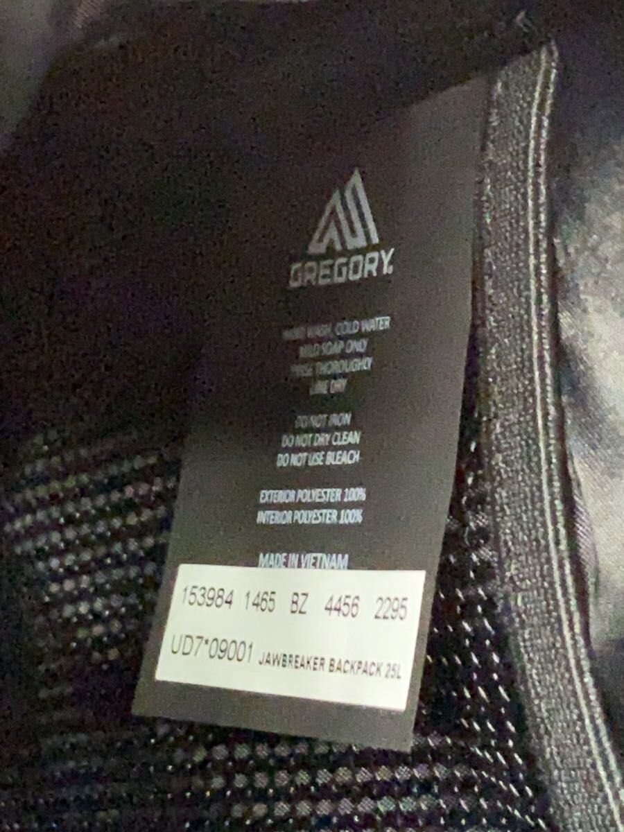 Gregory Backpack Polyester Blk Solid Gregory Blac… - image 5