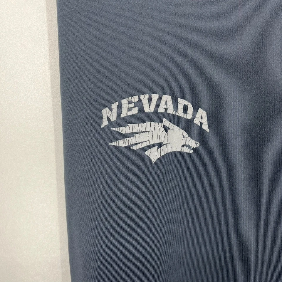 Adidas Nevada Wolf Pack Leggings Women's S Gray UNR NCAA Alphaskin Capri - Image 4 of 4