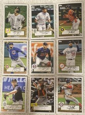 2021 Topps 1952 Redux Complete Insert Set 1 thru 50 Card T52/Judge, Betts, Soto+