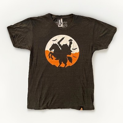 Johnny Cupcakes  T Shirt Headless Horseman 2012 Crypt Tour Graphic Unisex