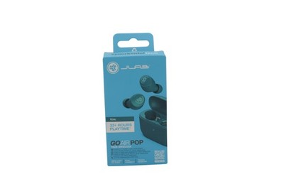JLab Go Air Pop True Wireless Headphones Teal