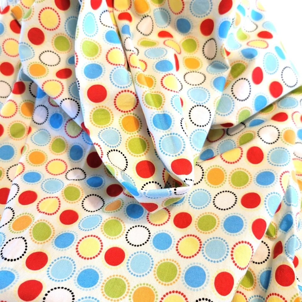 Hobby Lobby Fabric 40"x32" Multicolor Dot Print Cotton Quilting Sewing Material - Image 4 of 4