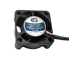 12vDC Waterproof IP67 Fan High Speed 25x10mm