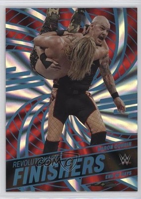 2023 Revolution WWE Revolutionary Finishers Sunburst 33/99 Baron Corbin #18 6k8