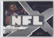 2008 SPx Triple Jersey NFL Letters 32/50 Steve Slaton #RM-SS 0t1