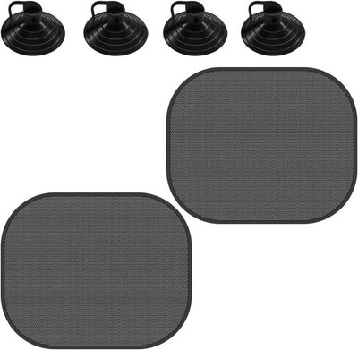 Car Sunshade Mesh Cover - 2PCS for Baby UV Protection, Easy Install