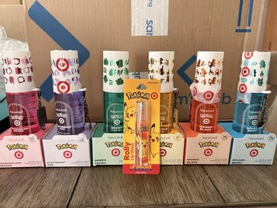 NatureWell PokemonXTarget Collab All(6)Hair And Body Fragrance Mist SET w/ gloss