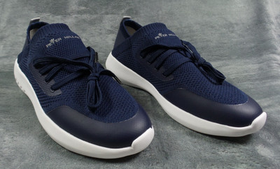 Peter Millar Shoes Womens Size 8 Blue Hyperlight Glide Sneakers Knit Lightweight