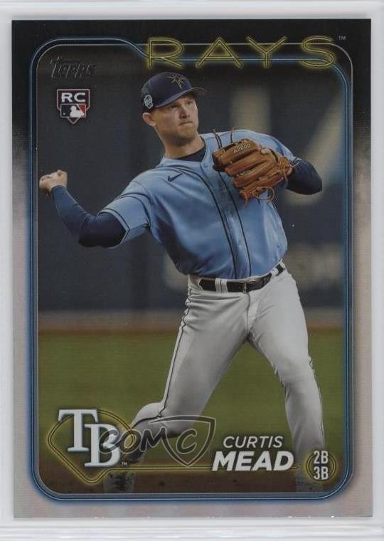 2024 Topps Series 1 Rainbow Foil Curtis Mead #82 4z8