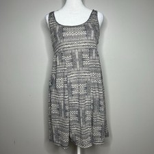 American Eagle Women's Mini Dress Aztec Print Sleeveless Sz M Festival Cover-Up