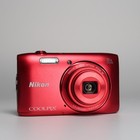 Nikon Coolpix S3600 20.0MP  Compact Digital Camera Red, SD - Refurbished 