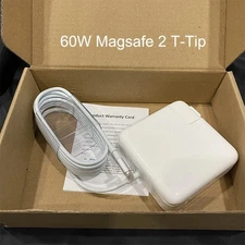 OEM 60W Magsafe 2 T Tip AC Power Adapter Charger For Macbook Pro 13" A1435 A1502