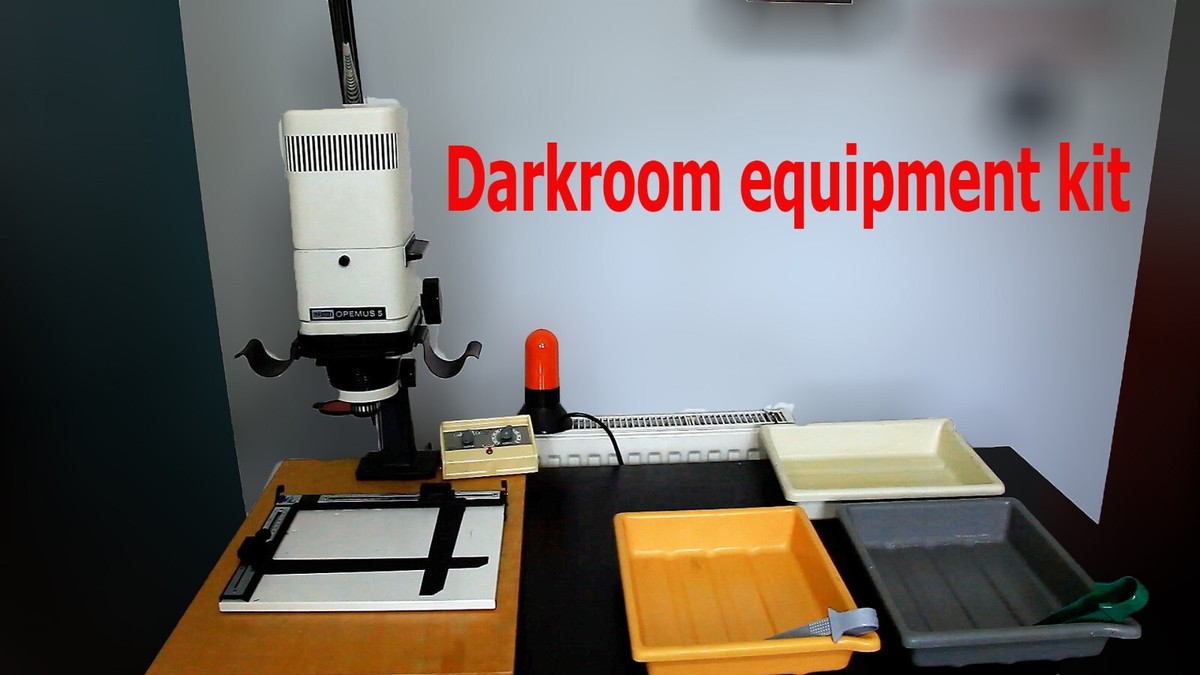 Darkroom equipment kit enlarger 