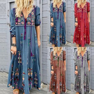 plus boho dress